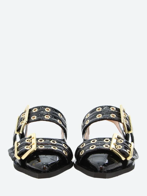 Online - Buckle Ballerina in Women Sandals