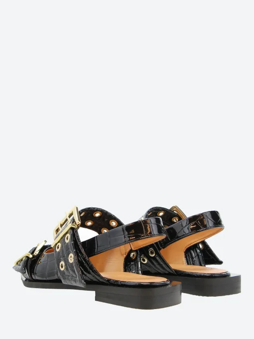 Online - Buckle Ballerina in Women Sandals