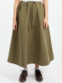Discount - Meadow Skirt in Dark Olive Women Skirts