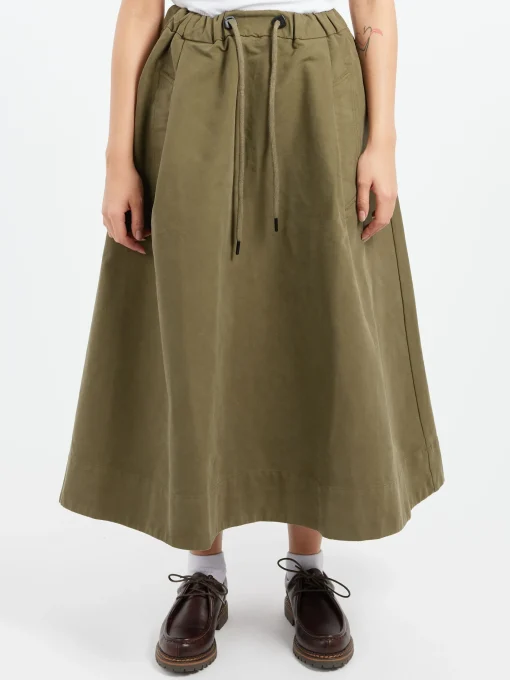 Discount - Meadow Skirt in Dark Olive Women Skirts