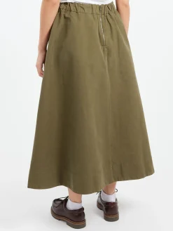 Discount - Meadow Skirt in Dark Olive Women Skirts