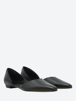 Best - 3033 d'Orsay Flats in Black Parma Women Shoes