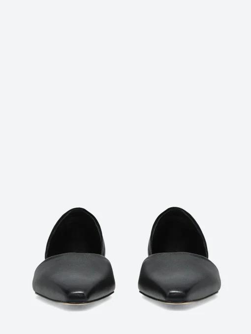 Best - 3033 d'Orsay Flats in Black Parma Women Shoes