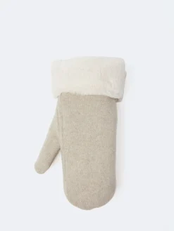 Fashion - 5475 Mitten in Melambra and Panna Women Gloves | Belts
