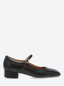 Hot - Bell Mary Jane in Nero Nappa Women Shoes | Heels