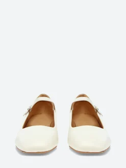 Sale - Bell Mary Jane in Nude Cicca Nappa Women Shoes | Heels