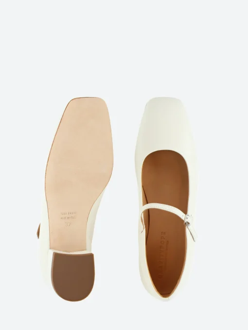 Sale - Bell Mary Jane in Nude Cicca Nappa Women Shoes | Heels