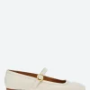 Discount - Bess Mary Jane in Nude Nappa Women Shoes