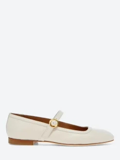 Discount - Bess Mary Jane in Nude Nappa Women Shoes