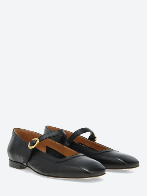 Online - Bess Mary Jane in Nero Nappa Women Shoes
