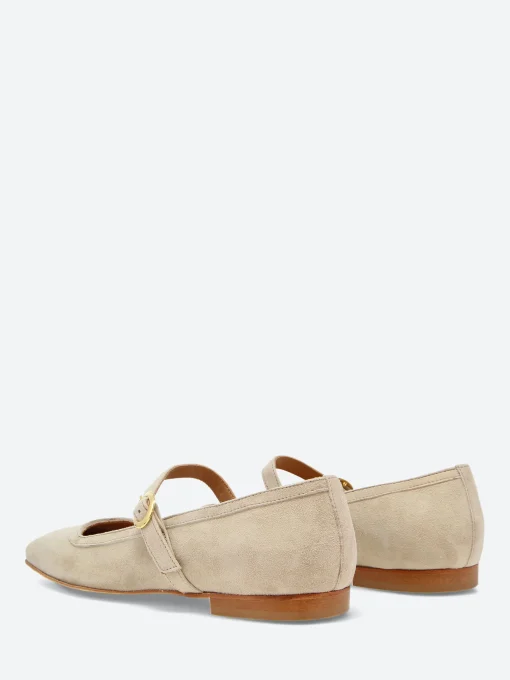 Online - Bess Mary Jane in Stone Suede Women Shoes