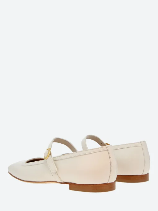 Discount - Bess Mary Jane in Nude Nappa Women Shoes