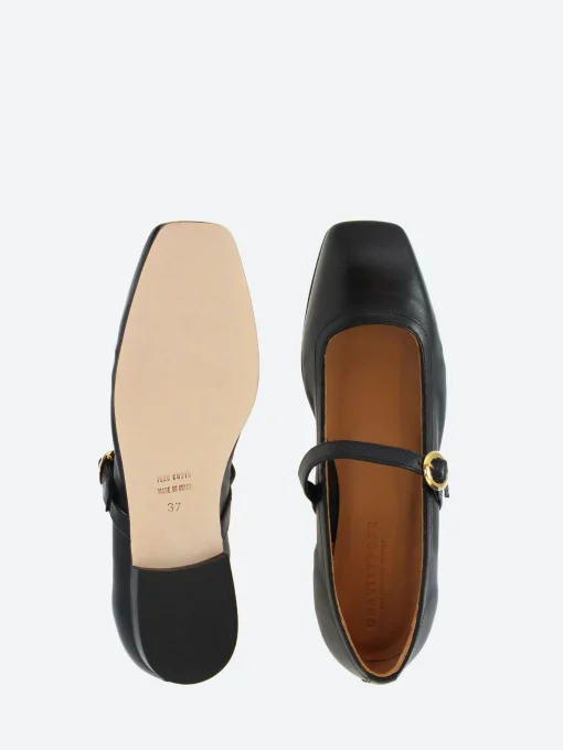 Online - Bess Mary Jane in Nero Nappa Women Shoes