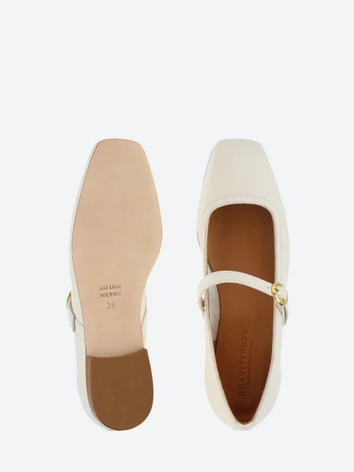 Discount - Bess Mary Jane in Nude Nappa Women Shoes