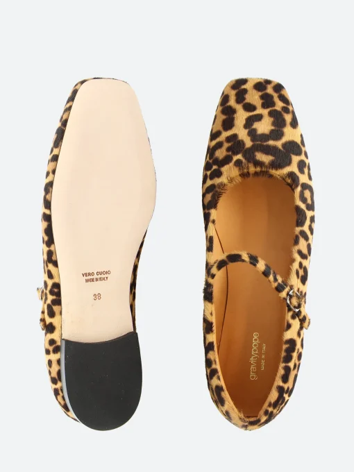 Hot - Bethany Mary Jane Flat in Leopard Print Women Shoes | Overalls & Jumpsuits