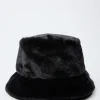 Clearance - Eco Faux Fur Bucket Hat in Women Hats | Belts