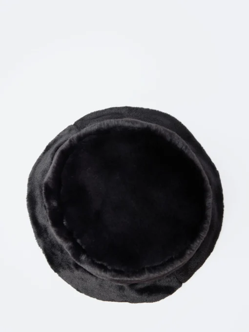 Clearance - Eco Faux Fur Bucket Hat in Women Hats | Belts