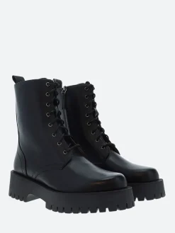 Hot - Gretle in Nero Vitello Women Overalls & Jumpsuits | Boots