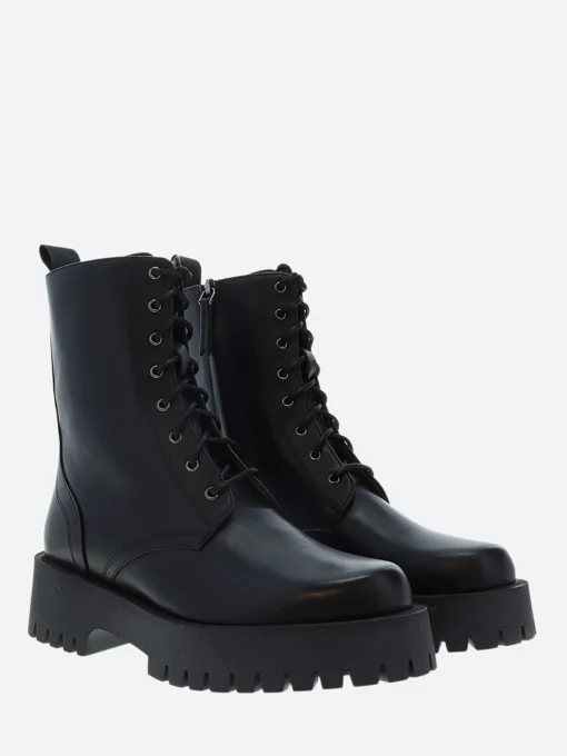 Hot - Gretle in Nero Vitello Women Overalls & Jumpsuits | Boots