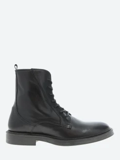 Discount - Howard Derby Boot in Nero Vitello Boots