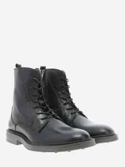 Discount - Howard Derby Boot in Nero Vitello Boots