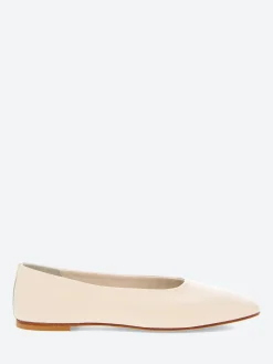 Sale - Jaana Ballet Flats in Off White Women Shoes | Overalls & Jumpsuits