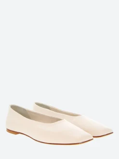 Sale - Jaana Ballet Flats in Off White Women Shoes | Overalls & Jumpsuits