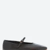 Sale - Jaycee Mary Jane Flat in Nero Nappa Women Shoes | Overalls & Jumpsuits