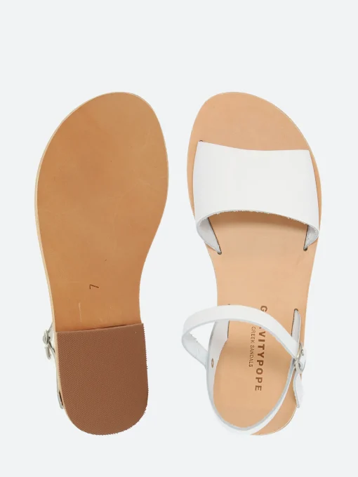 Sale - Kalista in White Women Sandals