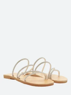 Outlet - Katina in Silver Sparkle Women Sandals