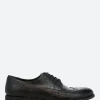 Outlet - Marion in Nero Vacchetta Shoes | Lace-Up Shoes