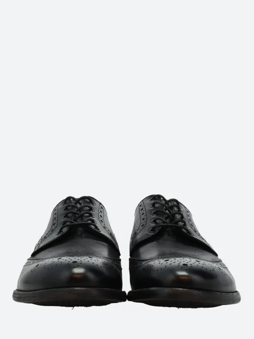 Outlet - Marion in Nero Vacchetta Shoes | Lace-Up Shoes