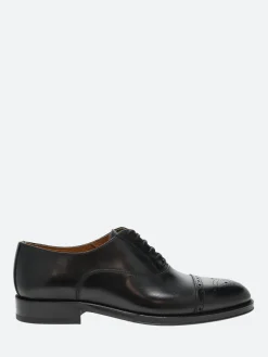 Sale - Marius in Nero Vitello Shoes | Lace-Up Shoes
