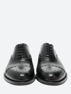 Sale - Marius in Nero Vitello Shoes | Lace-Up Shoes