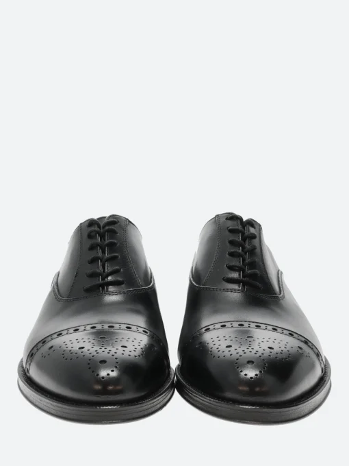 Sale - Marius in Nero Vitello Shoes | Lace-Up Shoes