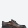 Clearance - Market in Marrone Vitello Shoes | Lace-Up Shoes