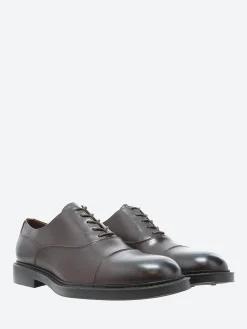 Clearance - Market in Marrone Vitello Shoes | Lace-Up Shoes