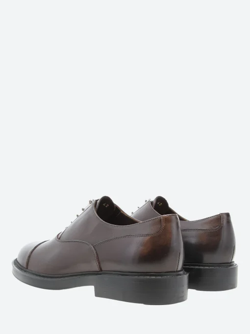 Clearance - Market in Marrone Vitello Shoes | Lace-Up Shoes