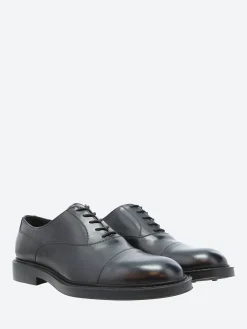 Discount - Market in Nero Vitello Shoes | Lace-Up Shoes