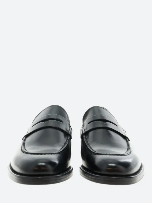 Discount - Massimo in Nero Vitello Shoes | Loafers