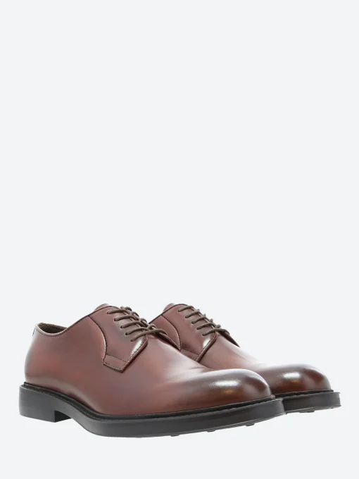 New - Mayer in Marrone Vitello Shoes | Lace-Up Shoes