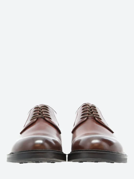 New - Mayer in Marrone Vitello Shoes | Lace-Up Shoes
