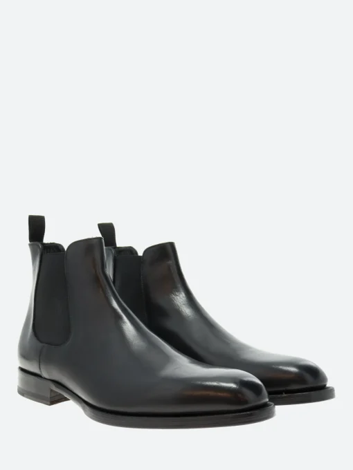 Fashion - Miller Chelsea Boots in Nero Vittelo Boots