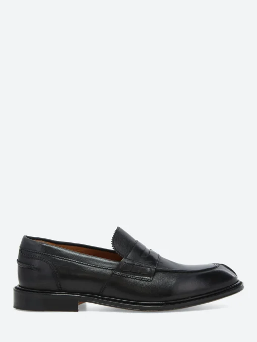 Best - Milton Penny Loafers in Nero Glove Tinto Sneakers