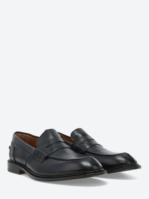 Best - Milton Penny Loafers in Nero Glove Tinto Sneakers