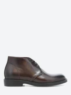 Online - Montelo in Dark Brown Naked Boots