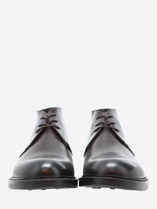 Online - Montelo in Dark Brown Naked Boots