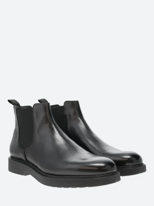 Fashion - Morse in Nero Vitello Boots