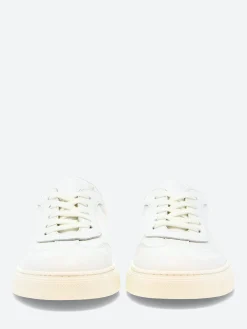 Outlet - Mustafa Low Top Sneakers in Bianco Glove Tinto Sneakers