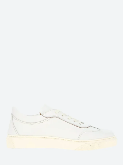Discount - Mustara Low Top Sneakers in Bianco Glove Tinto Women Sneakers